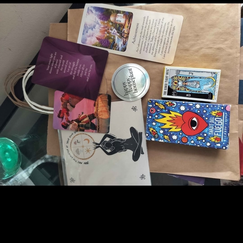 Colorful Tarot Card Deck